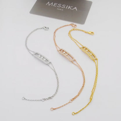 [Luna Brilliance] Move Classique pavé bracelet