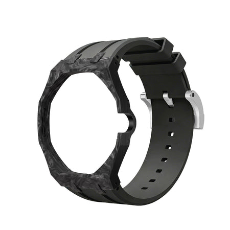 Royal Oak Pop Exclusive Carbon‑fiber Case & Silicone Strap