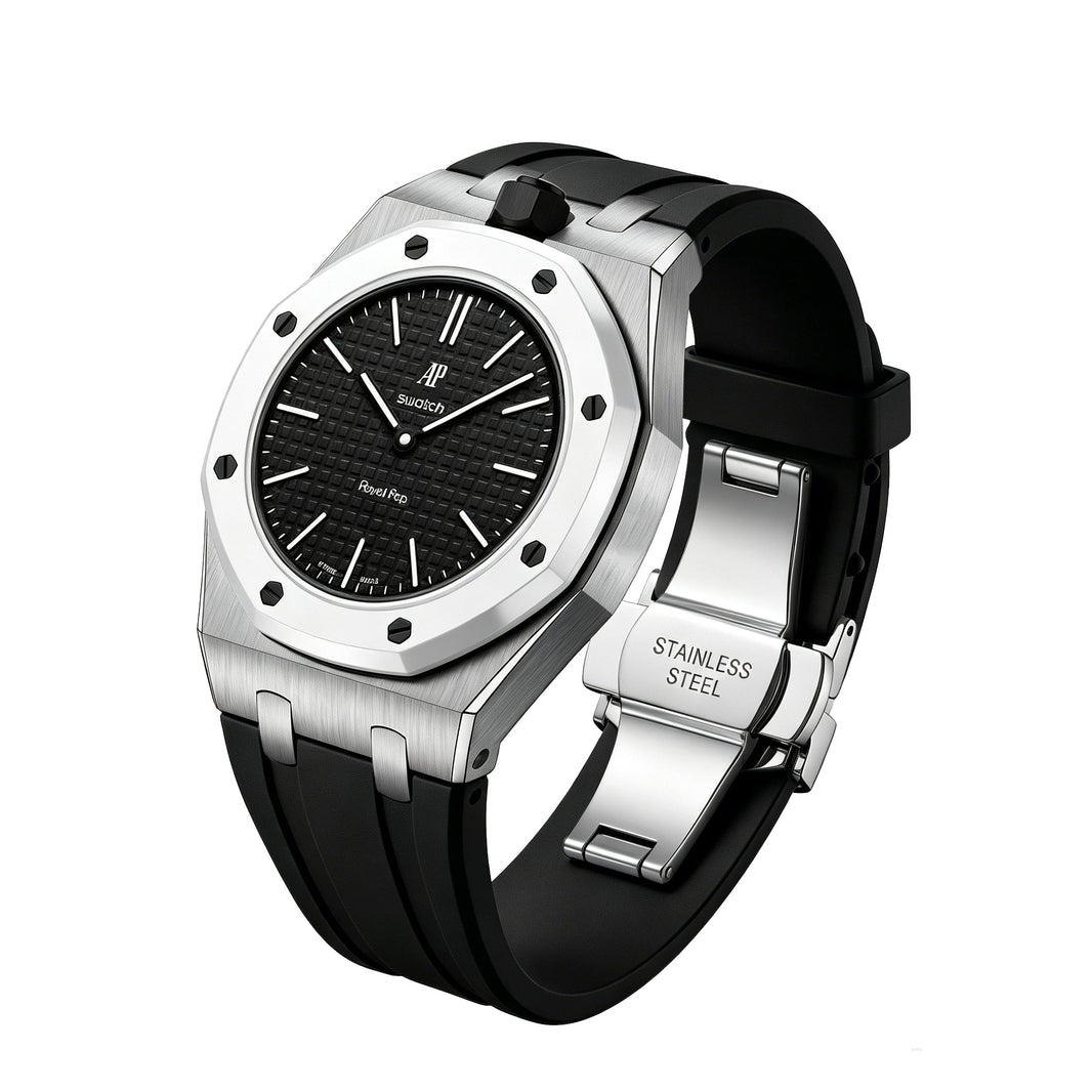 Royal Oak Pop Exclusive Steel Case & Silicone Strap With Cradle