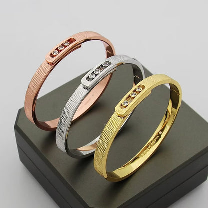 [Luna Brilliance]Move Noa Ciselé bangle