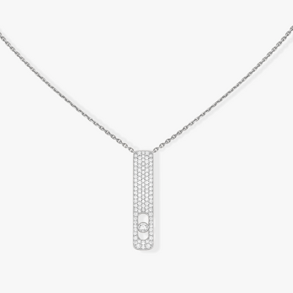 [Luna Brilliance]MY FIRST DIAMOND PAVED NECKLACE
