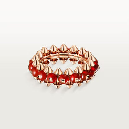 [Luna Brilliance]CLASH 7.9MM AGATE CHALCEDONY RING
