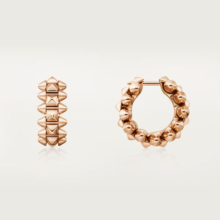 [Luna Brilliance]CLASH MINI HOOP EARRINGS