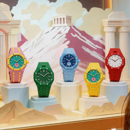 Royal Oak Pop Exclusive Bioceramic Case & Bioceramic Strap Pure Color
