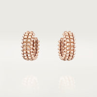 [Luna Brilliance]CLASH 9.2MM DOUBLE ROW EARRINGS