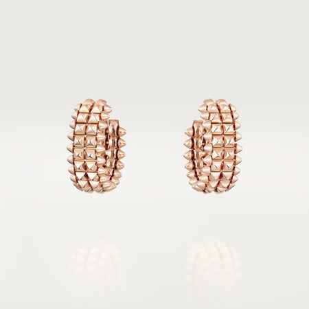 [Luna Brilliance]CLASH 9.2MM DOUBLE ROW EARRINGS