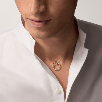 [Luna Brilliance]JUSTE NECKLACE FULL DIAMOND