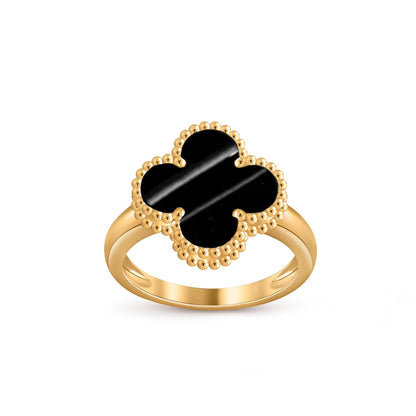 [Luna Brilliance]CLOVER RING GOLD COLLECTION