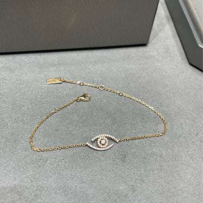 [LORA]Lucky Eye Pave-Set Diamond Bracelet