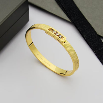 [Luna Brilliance]Move Noa Ciselé bangle
