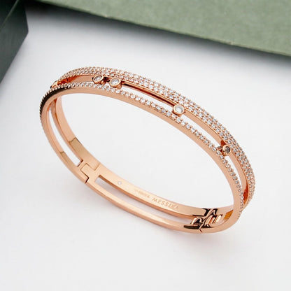 [Luna Brilliance]Move Romane pavé bangle