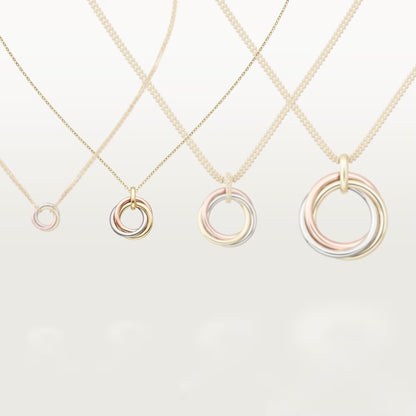 [Luna Brilliance]TRINITY SMALL NECKLACE
