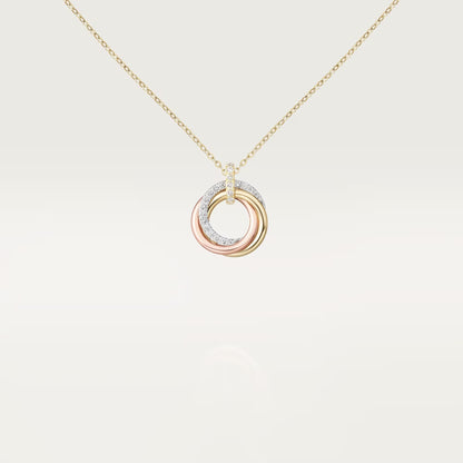 [Luna Brilliance]TRINITY SMALL NECKLACE