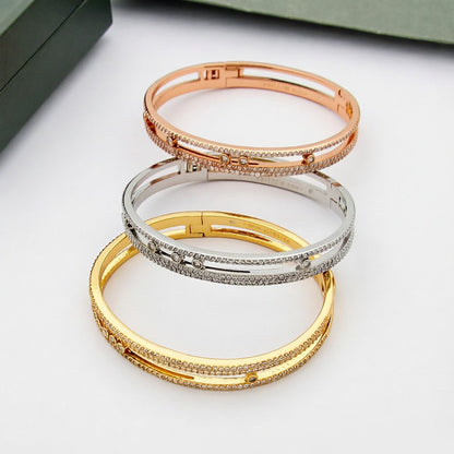 [Luna Brilliance]Move Romane pavé bangle