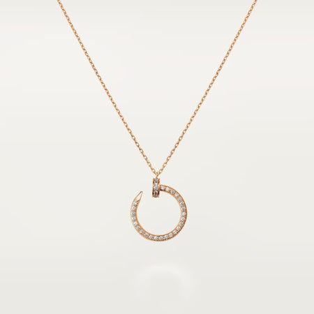 [Luna Brilliance]JUSTE NECKLACE FULL DIAMOND