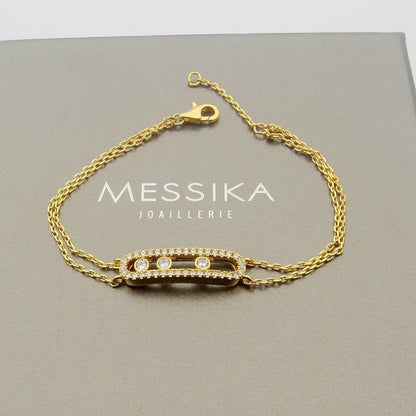 [Luna Brilliance] Move Classique pavé bracelet