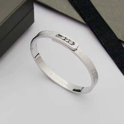 [Luna Brilliance]Move Noa Ciselé bangle