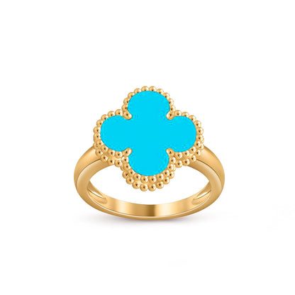 [Luna Brilliance]CLOVER RING GOLD COLLECTION