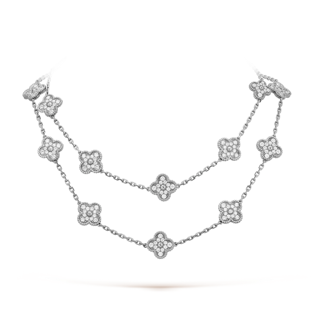 [Luna Brilliance]CLOVER 20 MOTIFS DIAMOND SILVER
