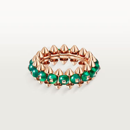 [Luna Brilliance]CLASH 7.9MM AGATE CHALCEDONY RING