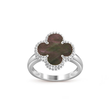 [Luna Brilliance]CLOVER SILVER RING COLLECTION