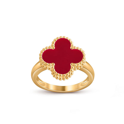 [Luna Brilliance]CLOVER RING GOLD COLLECTION