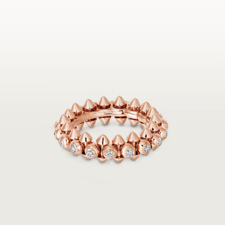 [Luna Brilliance]CLASH 6.8MM DIAMOND MEDIUM RING