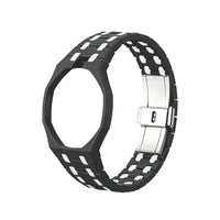 Oak Pop Exclusive Black And White Bioceramic Strap