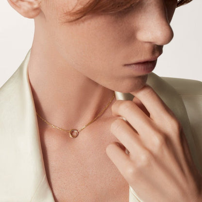 [Luna Brilliance]TRINITY MINI NECKLACE