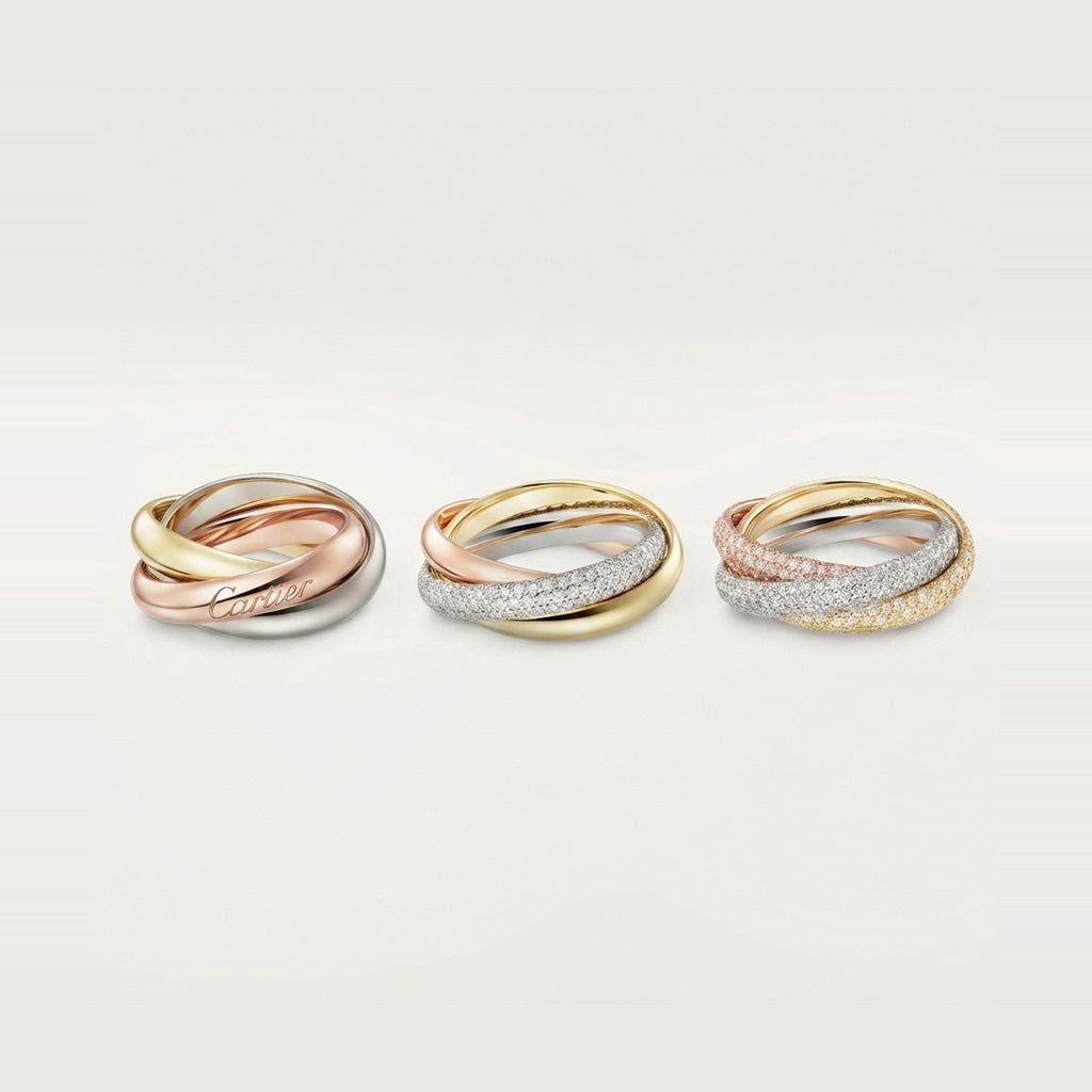 [Luna Brilliance] TRINITY 3.2MM RING COLLECTION