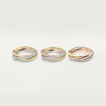 [Luna Brilliance]TRINITY 2.5MM RING COLLECTION