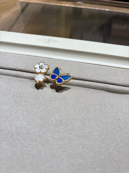 [Luna Brilliance]LUCKY SPRING BUTTERFLY OPEN-FACE RINGS