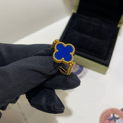[Luna Brilliance]CLOVER RIVERSIBLE RING GOLD COLLECTION