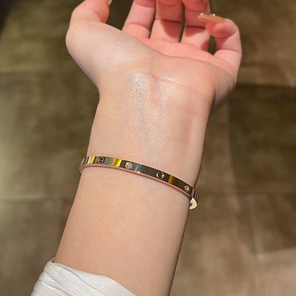 [Luna Brilliance]LOVE BRACELET 3.65MM 6 DIAMONDS