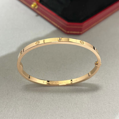 [Luna Brilliance]LOVE BRACELET 3.65MM 6 DIAMONDS