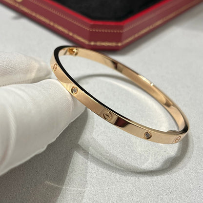 [Luna Brilliance]LOVE BRACELET 3.65MM 6 DIAMONDS