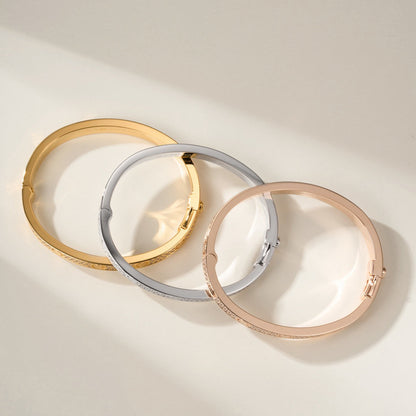 [Luna Brilliance]LOVE BRACELET 6.1MM DIAMOND-PAVED