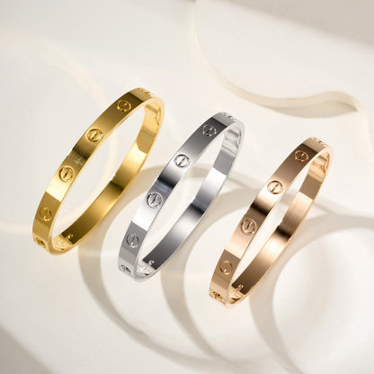 [Luna Brilliance]LOVE BRACELET 6.1MM NO DIAMONDS
