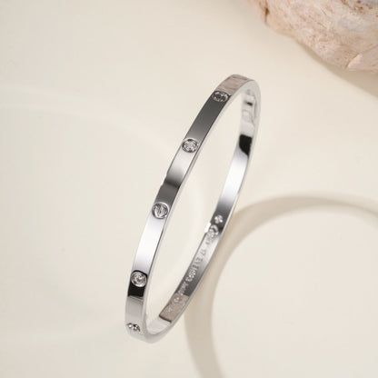 [Luna Brilliance]LOVE BRACELET 3.65MM 6 DIAMONDS