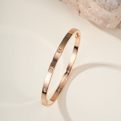 [Luna Brilliance]LOVE BRACELET 3.65MM 6 DIAMONDS