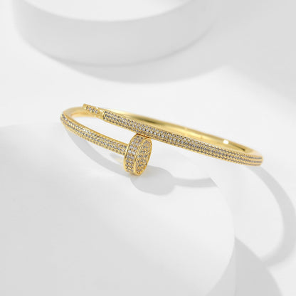 [Luna Brilliance]JUSTE BRACELET 3.5MM ALL DIAMONDS