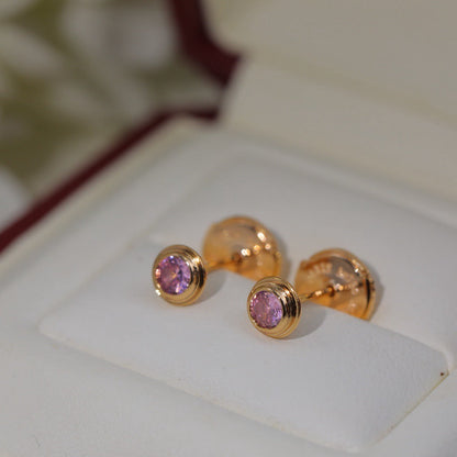 [Luna Brilliance]DAMOUR PING DIAMOND EARRINGS