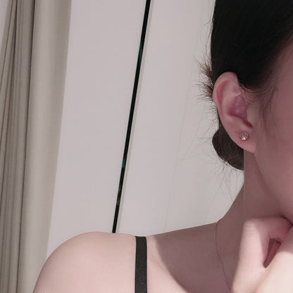 [Luna Brilliance]DAMOUR PING DIAMOND EARRINGS