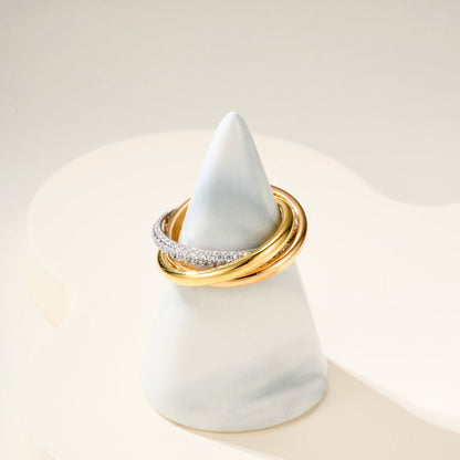 [Luna Brilliance]TRINITY 2.5MM RING COLLECTION