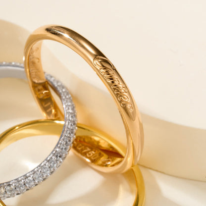 [Luna Brilliance]TRINITY 2.5MM RING COLLECTION
