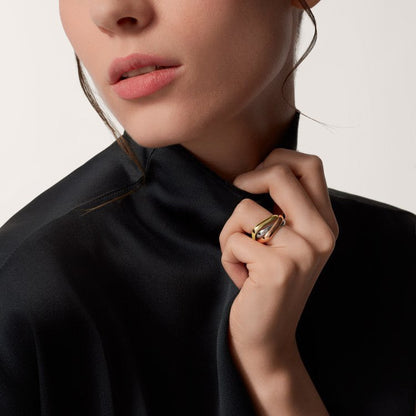 [Luna Brilliance] TRINITY 3.5MM CUSHION RING COLLECTION