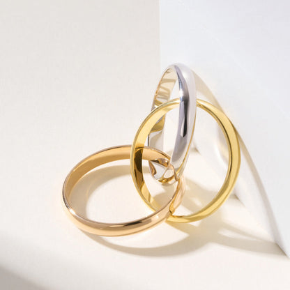 [Luna Brilliance]TRINITY 2.5MM RING COLLECTION