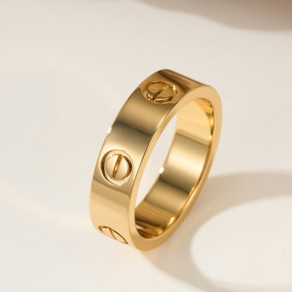 [Luna Brilliance]LOVE RING 5.5MM NO DIAMOND