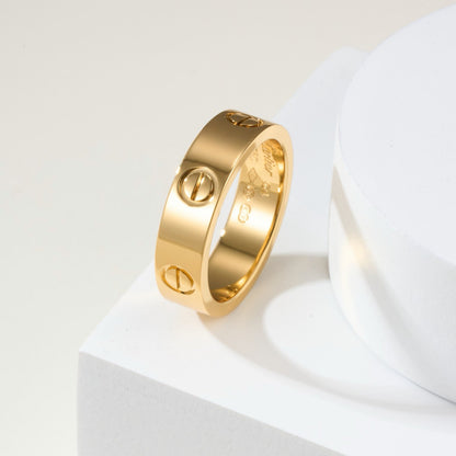 [Luna Brilliance]LOVE RING 5.5MM NO DIAMOND
