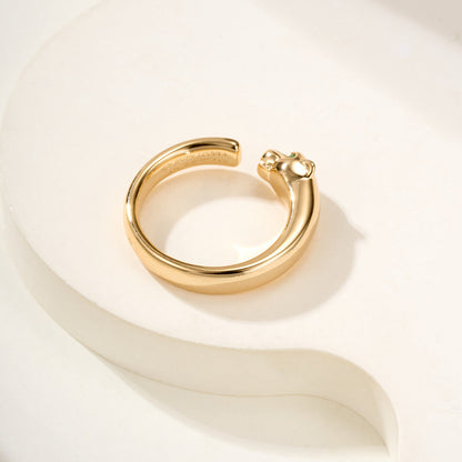 [Luna Brilliance]PANTHERE NO DIAMOND SMALL RING